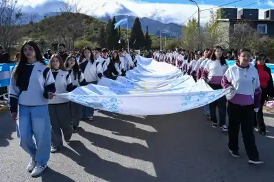 El emotivo homenaje a San Martín que reunió a todo Merlo en Barrancas Coloradas