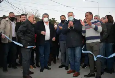 Pavimento e iluminación en Monteros: Jaldo inauguró las obras del barrio San Martín