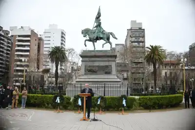 El legado de San Martín y la resiliencia de Rosario: el mensaje de Javkin en el 176° aniversario