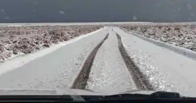 Nieve y hielo: cortan dos rutas clave hacia San Rafael y el Sur mendocino