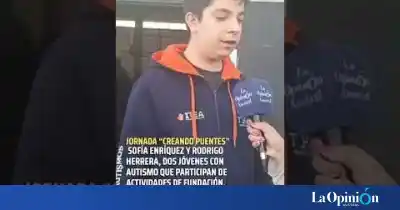 Jornada inclusiva en Río Gallegos: dos jóvenes con autismo vivieron una experiencia inolvidable