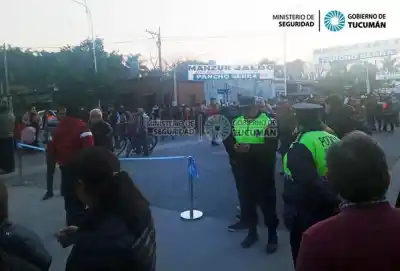 La Policía de Monteros garantizó la seguridad durante la visita de Jaldo