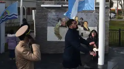 El emotivo homenaje a San Martín en Cañadón Seco que dejó una huella imborrable