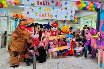 Juguetes, globos y mucha emoción: así vivieron el Día del Niño los pacientes del Hospital San Roque