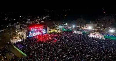 Fiestas Patronales en San Lorenzo: una multitud vibró con doma, folclore y la presencia del gobernador