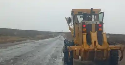 Nieve en la Ruta 40: habilitaron media calzada y ya hay horario estimado para liberar el tránsito
