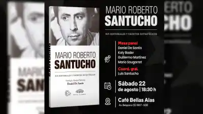 Revelan un libro con los escritos inéditos de Santucho: qué contiene y quiénes estarán en la presentación