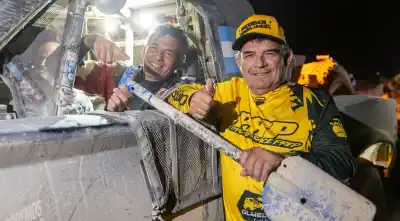El salteño Alfredo Olmedo sorprendió en la Vegas to Reno: quinto puesto en su categoría