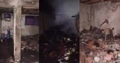 El fuego arrasó con un depósito en San Martín: qué hallaron entre las cenizas