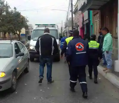 Accidente en el microcentro de Monteros deja una mujer herida