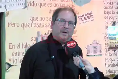 Martín Kohan en Paraná Lee: su defensa de la educación y la literatura que nadie esperaba