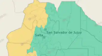 Alerta amarilla por vientos de hasta 130 km/h en la Puna salteña: qué pasará con el frío en Capital