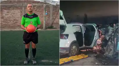 Un árbitro murió en un choque frontal en Mendoza y sus colegas lo despidieron con un desgarrador mensaje