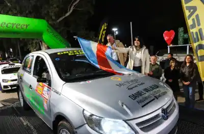 La vicegobernadora Aluani dio el puntapié inicial del Rally Entrerriano en Hernández