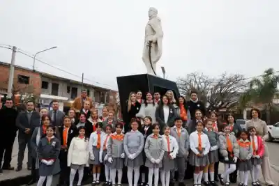 Homenaje en Las Termas: así recordaron al Padre de la Patria