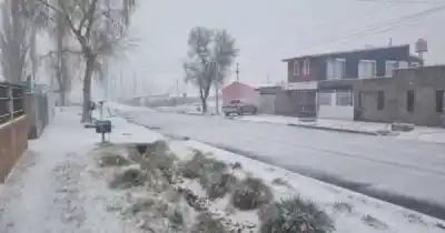 Alerta por nevadas: suspenden las clases en dos zonas de Mendoza