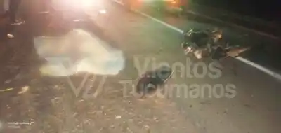 Un Monterizo falleció en la Ruta 38 al chocar contra un camión