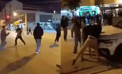 Pelea callejera en Trelew: una joven terminó golpeada en plena madrugada