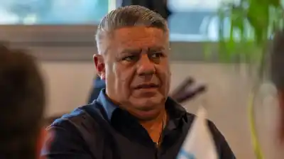 Tras su paso por Tribunales, Chiqui Tapia encabezó un almuerzo con decenas de dirigentes en Ezeiza