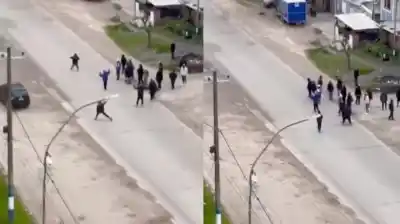 Velorio de un ladrón terminó en una emboscada: atacaron autos a piedrazos en Mar del Plata