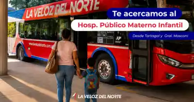 Adiós al taxi extra: La Veloz del Norte ahora te deja en el Aeropuerto y el Materno Infantil