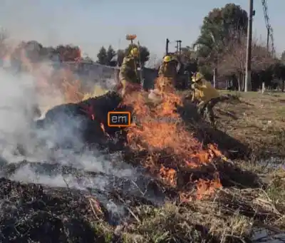 Disputa entre vecinos genera un incendio forestal en Acheral