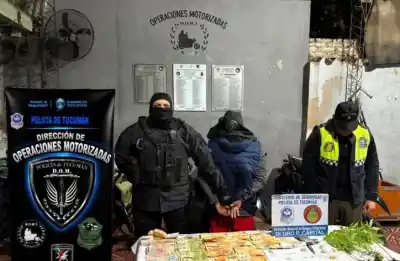 Intentó escapar a su casa tras vender droga y se topó con un hallazgo inesperado
