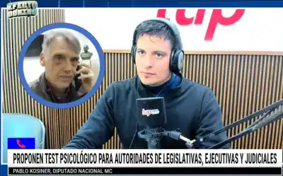 ¿Funcionarios bajo la lupa? Kosiner respalda evaluaciones psicológicas y anticipa que podrían llegar a todo el país