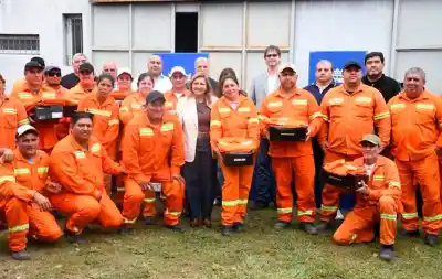 Capital: La intendente Fuentes entregó un nuevo equipamiento y reveló un dato clave sobre el empleo