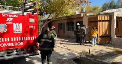 Alarma en Godoy Cruz: un mueble casi provoca un incendio en plena mañana