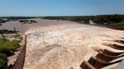 Alerta roja en Las Termas: el Río Dulce no da tregua y las autoridades están en máxima vigilancia