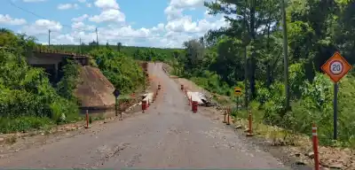El nuevo puente sobre el arroyo Tabay: 44 metros que prometen revolucionar la RP 7