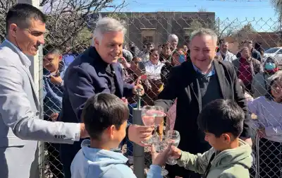 Llaryora en Chuña: la obra hídrica que promete cambiar la vida de 700 vecinos