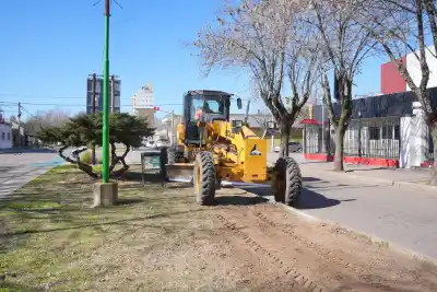 Avanza la transformación de la Avenida San Martín: comienzan las obras en un nuevo tramo