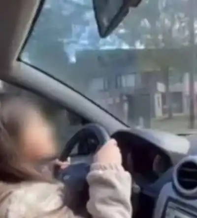 El video que le costó el registro: padre filmó a su hija de 9 años al volante y la Justicia actuó