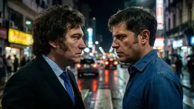 Encuesta revela un empate técnico entre Milei y Kicillof que sacude el tablero electoral