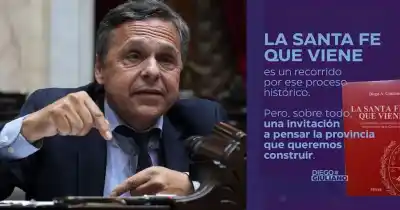 Diego Giuliano presenta en Rosario un libro que invita a pensar la Santa Fe que viene