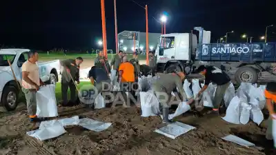 Alerta en el Parque Aguirre: El Río Dulce obliga a un operativo de emergencia en la capital