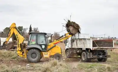Limpiaron un mini basural en el barrio Malvinas: qué encontraron y qué harán ahora
