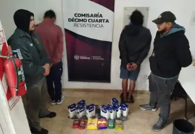 Intentaron vender la leche robada de una escuela y la policía los atrapó