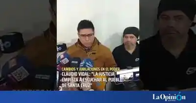 El mensaje de Vidal tras la auditoría judicial: “La Justicia empieza a escuchar al pueblo”