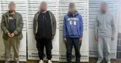 Fin de semana caliente en Las Heras: cuatro detenidos y un arsenal secuestrado