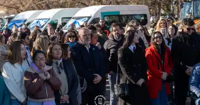 San Carlos presentó 26 vehículos 0 km: la millonaria inversión que promete cambiar la gestión municipal
