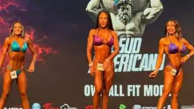 Tinogasta en lo más alto: Ana Bordón se consagró campeona sudamericana de fisicoculturismo