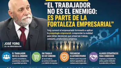 Advertencia de Yorg a empresarios formoseños: "El trabajador no es el enemigo"