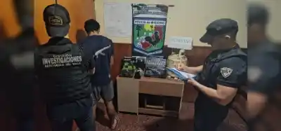 Cayó un joven acusado de cuatro robos en Aristóbulo del Valle: qué recuperaron