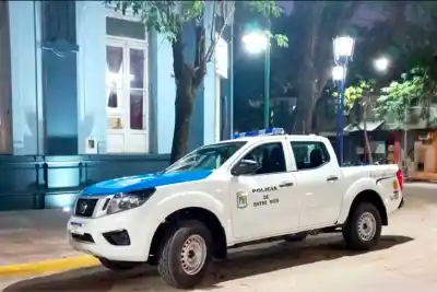 Caída de moto en Colón: la acompañante quedó grave y el conductor dio positivo en alcoholemia