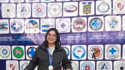 La catamarqueña que rozó la gloria: plata en el Nacional de Tiro