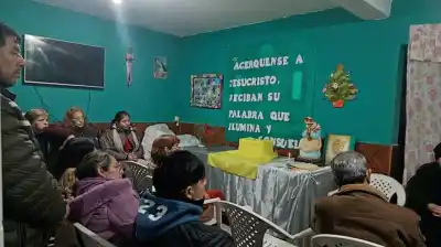 La Salette en modo peregrinación: la imagen ya recorre los barrios de La Banda