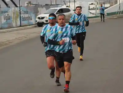 Doble festejo de Atletismo Río Grande en la prueba del 68° aniversario del Club O’Higgins